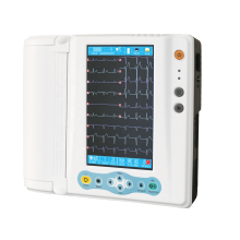Equipamento do Hospital Médico Exibição digital portátil de 9 polegadas LCD 18 canal 15 Máquina de cardiografia ECG MMC31